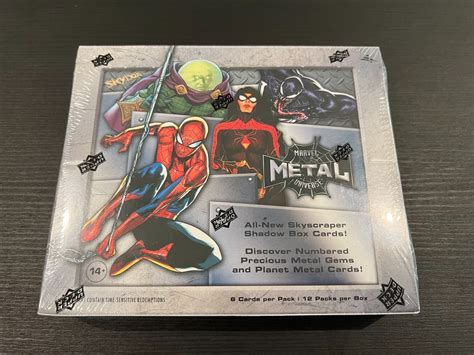 2022 upper deck marvel metal universe blaster box|metal universe spider man 2022 checklist.